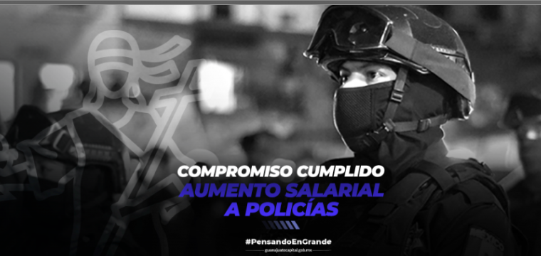 AUMENTO SALARIAL PARA POLICÍAS