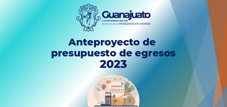 Anteproyecto de presupuesto de egreso 2023